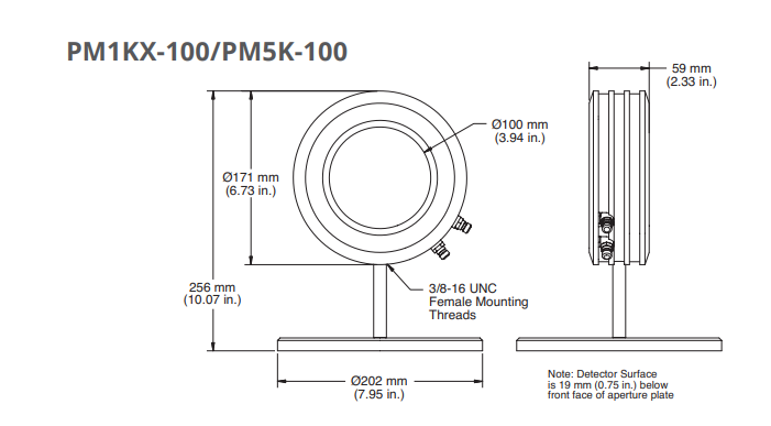 PM1KX-100激光功率计